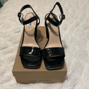 Steve Madden Black Heels Brand New